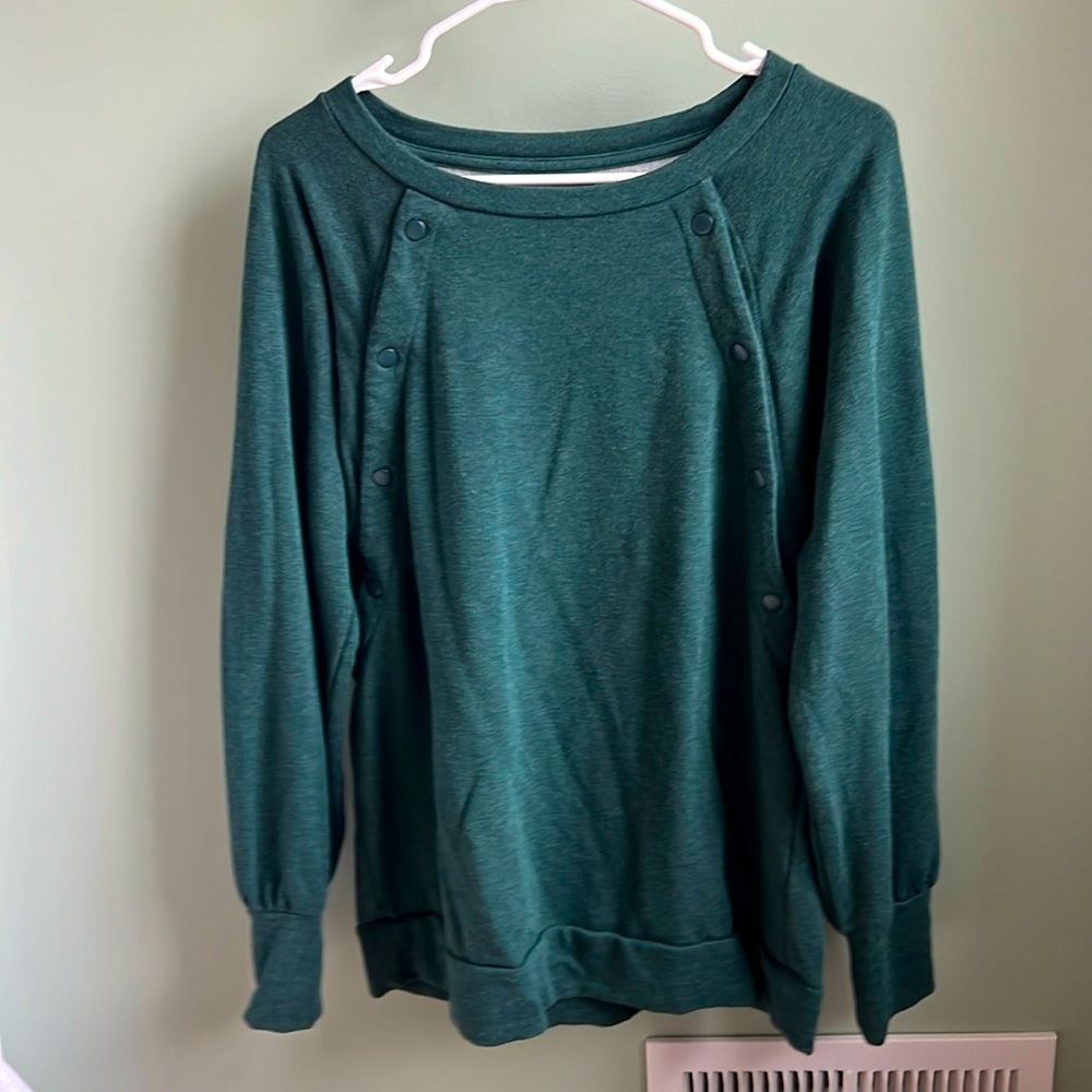 Gap nursing sweatshirt.